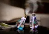 Fashion USB ultrasonic humidifier home office creative bottle Mini colorful LED night light bulb atomizer