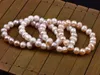 100% mode blanc/rose 8-12mm naturel eau douce irrégulière perle Bracelet perlé extensible Bracelet élastique mariée Bracelet