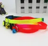 Arco-íris pet dog cat bell collar ajustável coleiras de nylon para cães pequenos cat filhotes de cachorro coleiras de animais de estimação