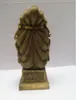 Hög 7inch Metal Hantverk Heminredning Kinesisk Brass Snidad Buddha Skulptur / Tibetansk Buddha Staty Gratis frakt