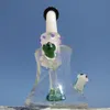 2018 Hitman Glass Bubbler Banger Paddestoel Bloem Beker met 4mm Dikke Quartz Banger Oil Rig DAB Glas Bong Dik Glas Goedkope Prijs