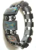 10st / lot Jesus Black Magnetic Healthy Bracelets Beaded Strands 8inch för DIY Craft Mode Smycken Present M23