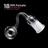 Hookahs Oil Burner glass pipes 10mm 14mm 18mm male female Pyrex Bubbler for Hookahs water bong