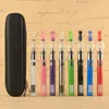 Dab Pen Dome Glass Globe Tanks Vape Vaporizer Starter Kits Ego Mini Carry Case eVod Micro USB Pass Through Battery