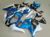 100% Injection molded fairing kit for Suzuki GSXR1000 09 10 11 12 blue white fairings set gsxr 1000 2009-2012 IT27