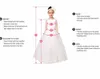 Новое поступление, платье с цветочным узором для девочек, платья для первого причастия для девочек, пышные платья для маленьких девочек YTZ152274g