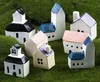 20sets free shiping 4options 4colors tiny castles fairy decorative DIY garden and home desk artificial resin miniatures cottage accessory