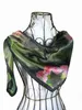 Splendidi sciarpe quadrate in seta 100% Sciarpa Foulard Scialli avvolgenti Wrap Poncho 13 pezzi / lotto #1845