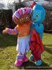 2017 heißer Verkauf Bester Preis Neues Iggle Piggle Upsy Gänseblümchen im Nachtgarten-Maskottchenkostüm klassisches Cartoon-Halloween-Outfit-Kleid