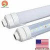 Zapasy w USA bezpłatna wysyłka 8 stóp LED Tube Super jasne 45 W 5000LM R17D 8 stóp T8 LED 8 stóp chłodne białe żarówki 6000-6500k