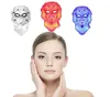 7 Farben PDT LED Lichttherapie Gesicht Hals Maske Anti-Aging-Gerät Verjüngungstherapie Faltenbehandlung Massagegerät Entspannung