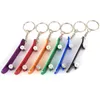 Multifunction Outdoor EDC Opener Adorable Skateboard Metal Bottle Opener Keychain Keyring Beer Bar Tool Xmas7031289