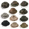 Cappello da cacciatore della giungla nascosto mimetico militare Cappello da uomo a tesa larga Cappello da secchiello Cappello da campeggio per escursionismo all'aperto Testa Wear2223986