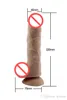 Veinse 8 inch dildo met rekbare huid realistische nep penis met testis zuignap sex speelgoed voor vrouwen4538492