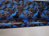 Arctic Blue Snow Camo Car Wrap Vinyle avec dégagement d'air brillant / camouflage mat couvrant les graphiques de bateau de camion auto-adhésif 1.52X30M (5x98ft)