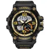 Smael Brand Men Sport Watch LEDデジタル防水カジュアルショック男性時計RELOGIOS MASCULINO MENSギフト軍事腕時計DR280Y