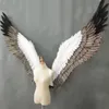 Nya costumed vuxna "Luxury Angel Feather Wings Automobile Exhibition Window Visar DIY Dekorationer Skytte Props EMS Gratis frakt