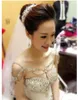 New Stunning Shoulder Chain cheap Noble Crystal Bridal Necklace Temperament Beading Wedding fase bridal Accessories268T