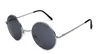 Nueva marca de diseñador gafas de sol redondas clásicas hombres mujeres gafas de sol de color caramelo vintage 10 unids / lote 168a
