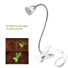 LED Grow Lights for indoor Plants 5W Clip Light Lamp flexible 360 degree For Hydroponic Garden Greenhouse Flower