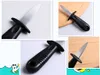 DHL Wholesale shells opener Plastic Handle Stainless Steel Oyster Knife Professional Oyster Opener Knife Seafood Scallops