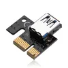 PCI RISER Express 1x a 16x Tarjeta de elevación RISER USB 3.0 Cable extensor con fuente de alimentación para Bitcoin Litecoin Miner
