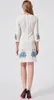 Novelty Phoenix Embroidery Women Sheath Dress Mini Dresses 114A6122