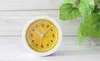 2017 new style rural Cool Lemon fruit alarm clock Modern minimalist desktop clocks lazy Watch clock free shipping ZA2865