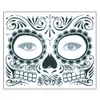 Halloween-dag van de Dode Dia de los Muertos Gezichtsmasker Waterdichte Tattoo Sticker voor Maskerade Party Beauty Face Make-up