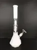 Le nouveau narguilé en verre 2020. 11 cm, 40 cm de haut, bas : joint de 18 mm, blanc