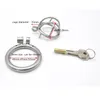 Nieuwe Slot Super Kleine Rvs Apparaat Cock Cage Penis Maagdelijkheid lock Cockring Volwassen Spel Riem CPA2317570662