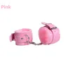 PU Leather Furry Comfortable Handcuffs Restraints Bondage Tools Flirting Tool for Beginners Sex toys for Couple for Women F0020