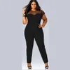 Großhandel – Damen-Clubwear, O-Ausschnitt, Playsuit, figurbetont, Party-Jumpsuit, Strampler, Hosen, Overalls und Strampler in Übergröße für Damen