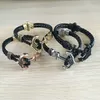 BC Atolyestone Cesarz Bransoletka złota bransoletki Zakotwicz skórzane mankiet bransoletki Banles Mężczyznę Kobiet Mejr Pulseras7053508