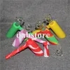 Mini silicone Marteau Bong Silicone Percolateur Portable Bangs Pipes Bubbler Silicone Bongs Pipes À Eau Verre Bongs Livraison Gratuite