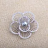 Vintage Rhinestone Broszka Pin Flower Brooches Bukiet Biżuteria Wedding Corsage for Bridal Wedding Invitation Costume Party Dress Pin Prezent