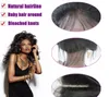 Brazilian Vigrin Glueless Human Hair Wigs With Baby Hair Wavy Braiding For Black Women