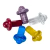 Vetro UFO Carb Cap OD: 23mm fumo Cappucci colorati per Quartz Banger Nail 19.5mm Enail Universal Colorful ball Dab Rig