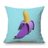 Nouvelle housse de coussin créative rose bleu décor à la maison ananas flamant taie d'oreiller crâne almofada imprimé lèvres sexy cojines2725835