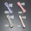 Colorful Glass Adapter Drop Down Thick Glass Male to Female 14mm 18mm Dropdown Adapter For Water Pipe Oil Rig Dab Rig glass bong