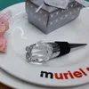 Свадебные дверные подарки Crystal Rose Wine Bottle Stopper Valentine039S День подарок сувенир для гостя 30шт Whole3138363