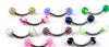 Neue 105 Stück Lots Mix Acryl Edelstahl Bauchnabel Zunge Lip Body Piercing Schmuck 261E