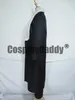 Costume cosplay di un pezzo Sir Cappotto di pelliccia di coccodrillo con collo nero