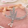 Łańcuch ręczny Headpieces 2 Sztuk Romantyczny Crytal Bransoletka Bridal Darmowa Wysyłka W magazynie Akcesoria ślubne Biżuteria Bridal Real Photo