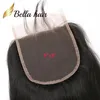 Top 11A Grade 5X5 Swiss HD Lace Closure Frontal Straight Virgin Remy Human Hair Quality Peruvian Indian Malaysian Brazilian 12 14 16 18 20 22inch Bella Hair