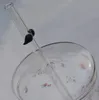 Ventosa per barba Bong in vetro all'ingrosso Bruciatore a nafta Pipa ad acqua in vetro Impianti petroliferi Impianti di fumo