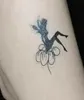 Autoadesivi impermeabili del tatuaggio di DIY di disegno leggiadramente della farfalla popolare di nuova personalità di body art di modo di arrivo Trasporto libero