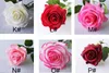 10 teile/los Real Touch Latex Künstliche Blumen Hochzeit Brautstrauß Gefälschte Blumen Blumen Hochzeit Party Blumen Hause Dekorative