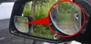 Espejo de coche punto ciego vidrio lateral gran angular Auto vista trasera ajustable para estacionamiento sector universal sin marco
