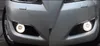 2 pièces/ensemble feux de brouillard avant de voiture DRL clignotant Angel Eyes Vision spéciale remplacer les feux de brouillard d'origine adaptés pour Toyota Camry Yaris Wish Previa